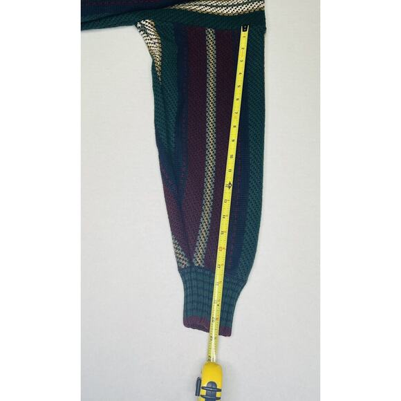 Gant Mens Pullover Sweater, Multicolored, Striped, 100% Cotton, Medium Preppy - Picture 12 of 12